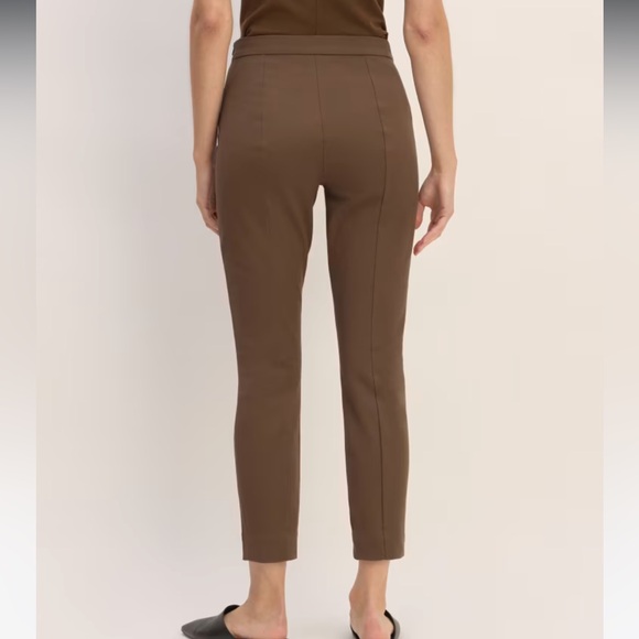 NWT Everlane The Bi-Stretch Work Pant Cocoa Size 8 - Picture 5 of 7